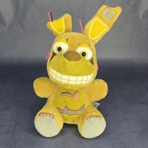 Funko Yellow Spring Bonnie Plush with Pink Wire Details